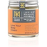 Indian Meadow Herbals Love Your Body Cream (4oz) - Luxurious Ultra Repair Cream Soothes & Protects Dry, Itchy Skin, scaly, sensitive skin. For Face & Body.