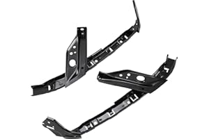 KUAFU Front Bumper Bracket Compatible with 2012-2015 Honda Civic 71190TR0A00 71140TR0A00 HO1043105 HO1042105 Front Left and R