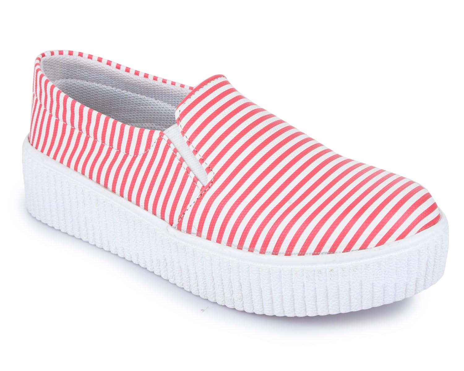 trase stripes women's canvas sneaker