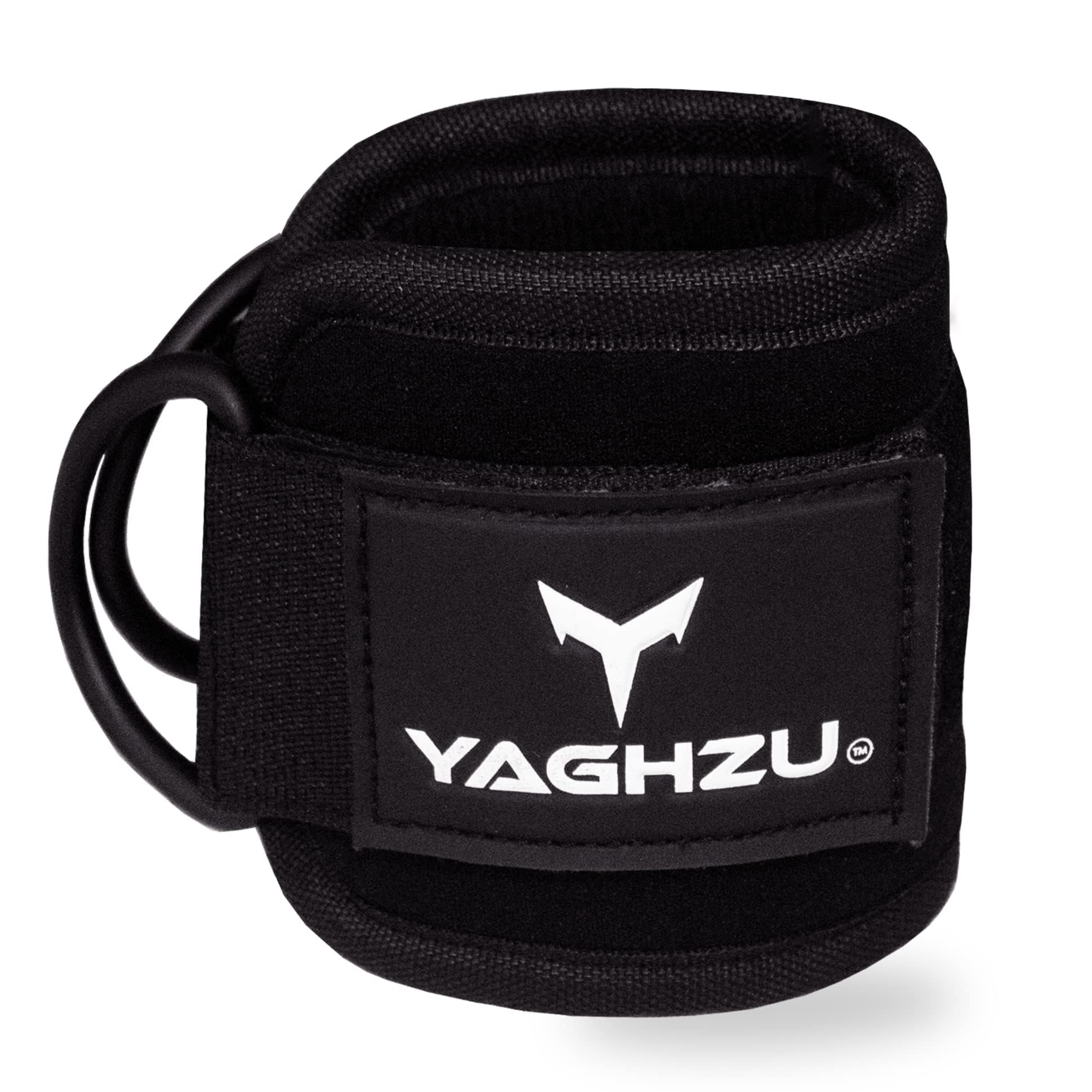 YAGHZU Ankle Strap for Cable Machine - Padded Ankle Cable Attachments for Gym - Adjustable Leg Straps for Working Out - Ankle Cuffs for Cable Machine - Kickback Ankle Straps for Glute Workouts