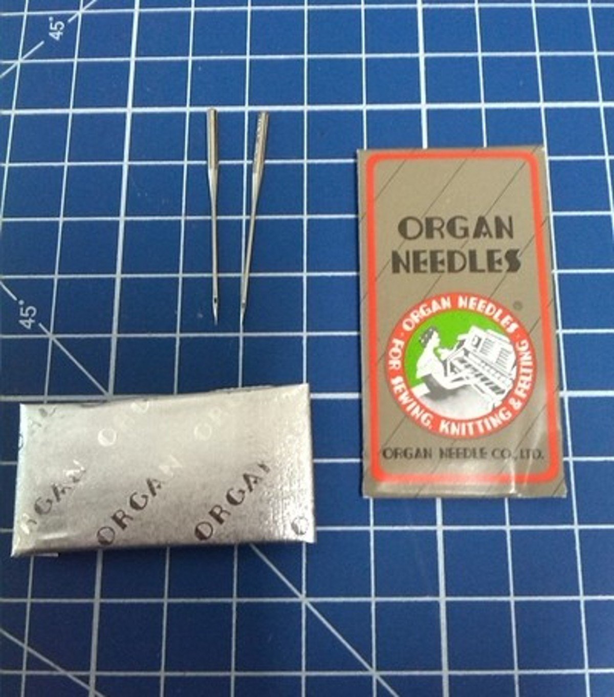 50 Pieces HOME SEWING MACHINE NEEDLES ASSORTMENT (ORGAN 15X1 SIZE#9,11,14, 16, 18) 10pcs per size