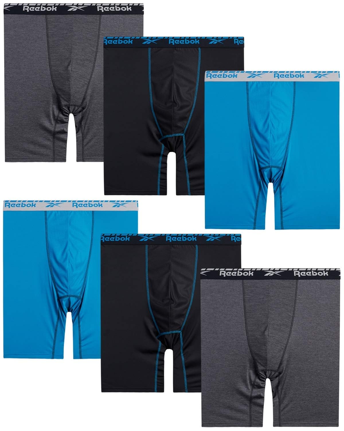 Buy Reebok Men's Underwear Plus Size Big and Tall Long Leg