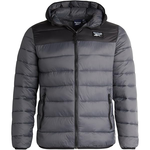 reebok packable lightweight puffer jacket