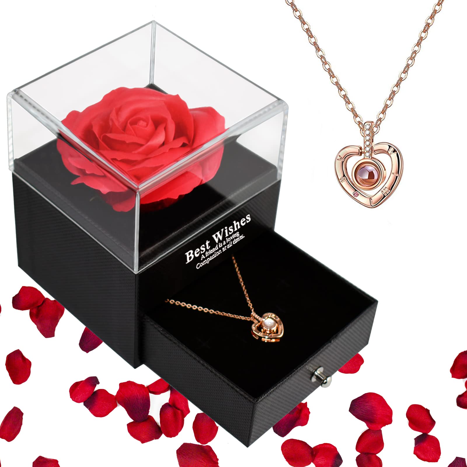 Mothers Day Flowers Gifts for Mum Eternal Rose Birthday Gifts for Women Preserved Rose Eternal Flower Presents for Mum Forever Rose Gifts for Women Grandma Nana Nanny Stepmum Girlfriend Anniversary