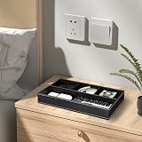 GORESE Leather Valet Tray - Organiser Box for Keys, Coins, Jewellery view 7