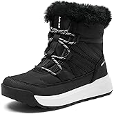 AIRHAS Women's Warm Snow Boots Cold Weather Winter Boots Fur Lined Comfortable Lightweight