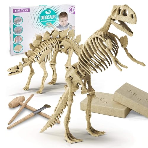 DIY Dinosaur Excavation Kit - Dino Fossil Kit - Dig Up Dinosaurs Bones ...