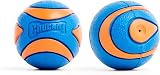 Chuckit Ultra Squeaker Ball 2 Pack Pet Toy Beep Natural Rubber view 5