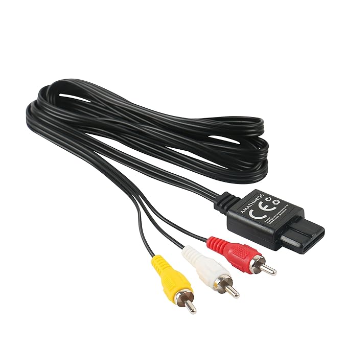 AMATHINGS AV Kabel Passend Für Nintendo Gamecube, SNES, N64, GC, NGC
