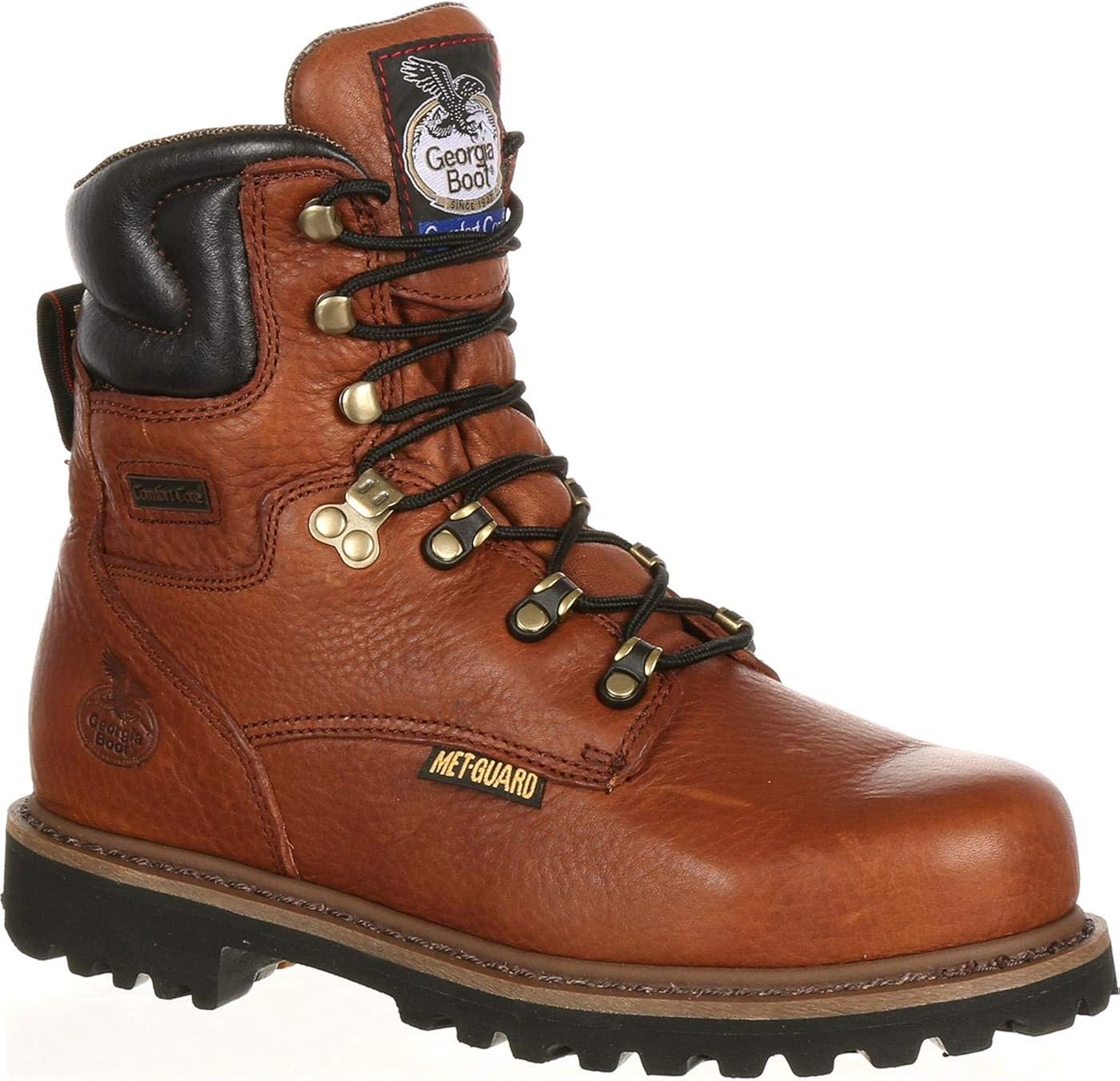 Amazon Com Georgia Boot Men S Hammer 8 Inch Work Shoe