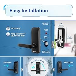 Keyless Entry Smart Lock with Handle: Kucacci Smart