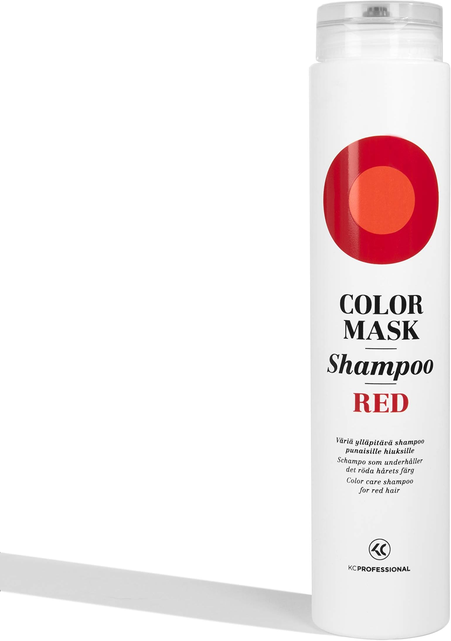 Color Mask Shampoo Red - Sulphate Free Toning Red Shampoo for Red Hair - Intensive Colour Depositing Shampoo Red, VEGAN, 250ml