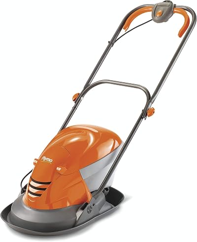 Flymo Hover Vac 270 Electric Hover Lawn Mower 1400W 27cm 15L Grass Box
