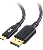 USB-C Naar DisplayPort 1.4 Adapter – 8K@60Hz, 4K@240Hz, Thunderbolt 4/5, Gevlochten Kabel (uni-directioneel)