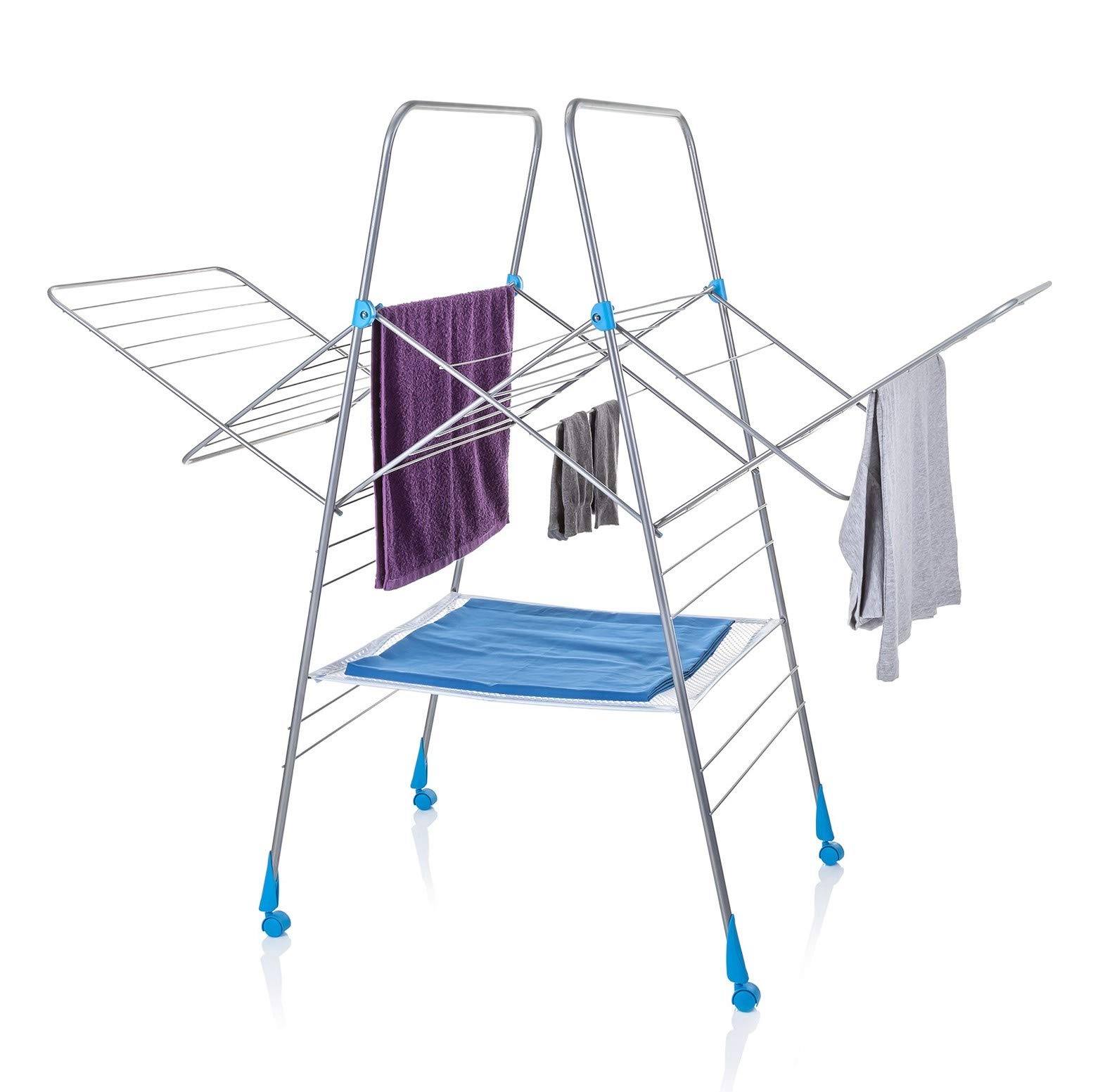 Minky Multidry Clothes Airer with 25 m of Drying Space, Metal