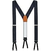 Trafalgar Men's Banbury Tone on Tone Paisley Silk Formal Braces (Suspenders)