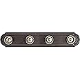 Maxim Essentials-4 Light Bath Vanity in style-24 Inches Wide by 4.75 inches high-Oil Rubbed Bronze Finish