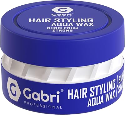 Gabri Hair Styling Wax 150ml Bubble Gum Strong Hold Edge Control