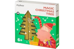 Mideer Magic Growing Christmas Tree, Crystal Growing Kit for Kids, Educational Novelty Toy DIY Ornaments Decoration Craft for Boys Girls