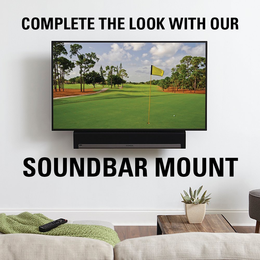 Sanus TV Wall Mount - Full Motion TV Mount for Screens up to 80
