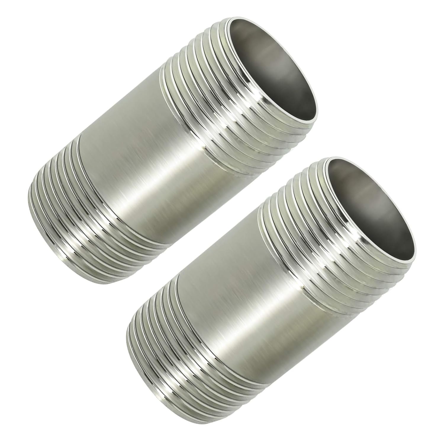 Taisher 2Pcs Stainless Steel Pipe Fittings, 3/4