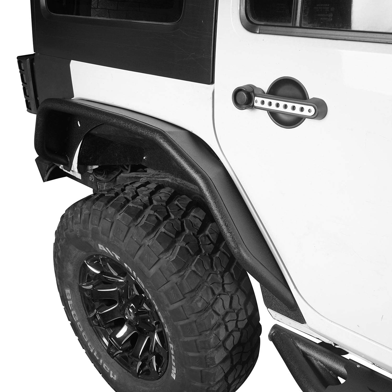 Front Inner Fender Liners Kit for 20072018 Jeep Wrangler JK Hooke Road
