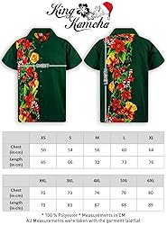 KING KAMEHA Men's Ugly-Christmas-Shirt Funky