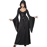 California Costumes Women's Deluxe Hooded Robe Sexy Long Dress