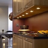 Vlio Under Cabinet Light Kit LED Puck Lights 7.5W 750LM Warm White Set of 3 view 6