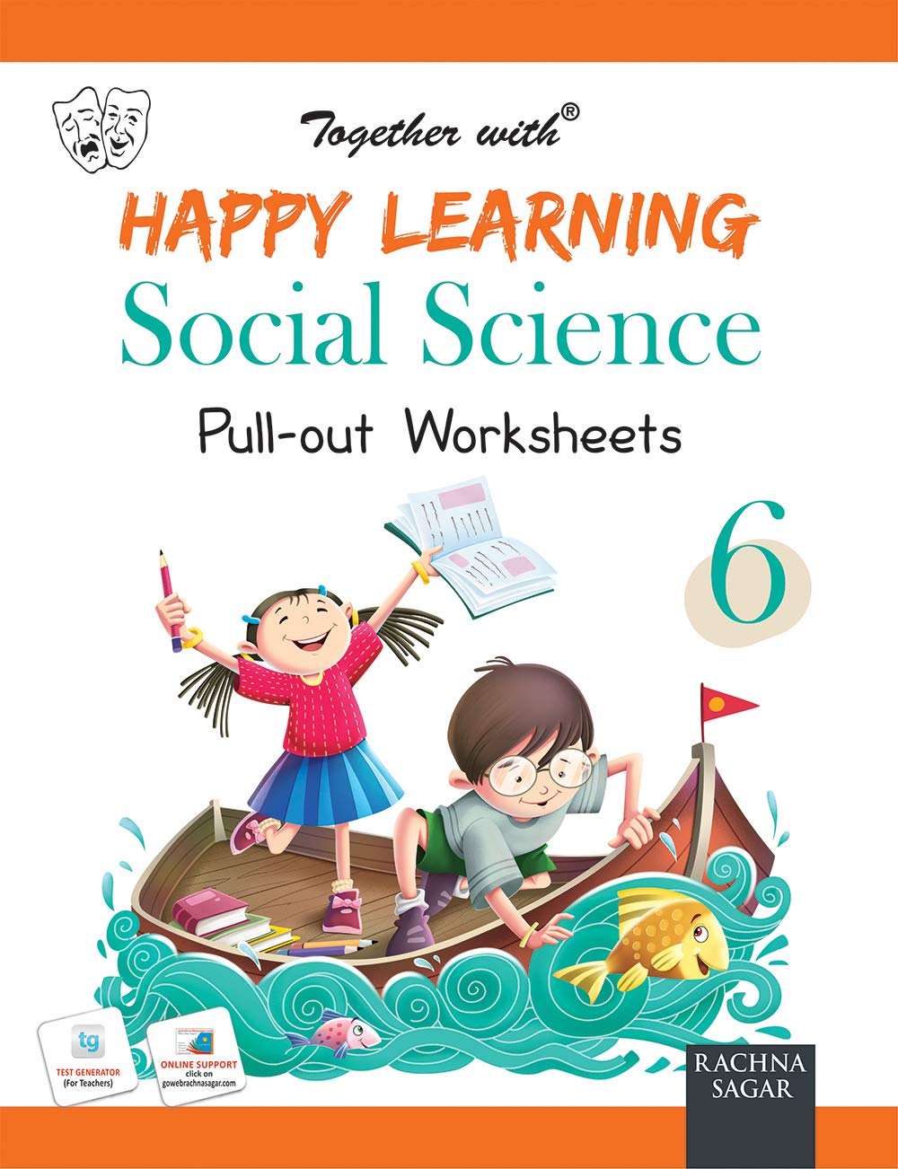 happy learning pullout worksheets social studies for class 6 rachna sagar 9789388537131 amazon com books