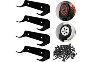 standwme 4 PCS Car Wall Mount Vertical Car Display Wall Mount Compatible with Speed Champion Series car Models Showcase Your Collection with Sturdy Wall Mount Ideal for Car Enthusiasts, Black