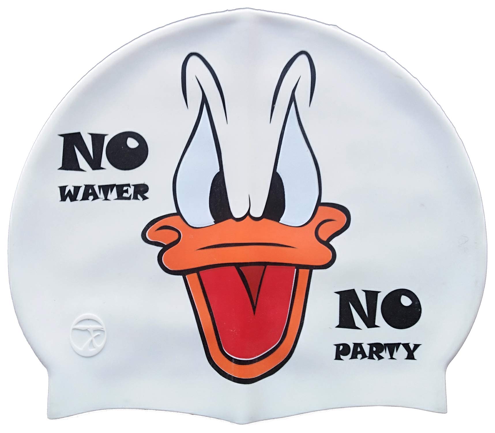 Waterloove Silicone Silicone Swimming Cap | Fantastic Pool Cap | Swim Cap for Men, Woman and Kids | Great Comfort and Fit | Italian design and style
