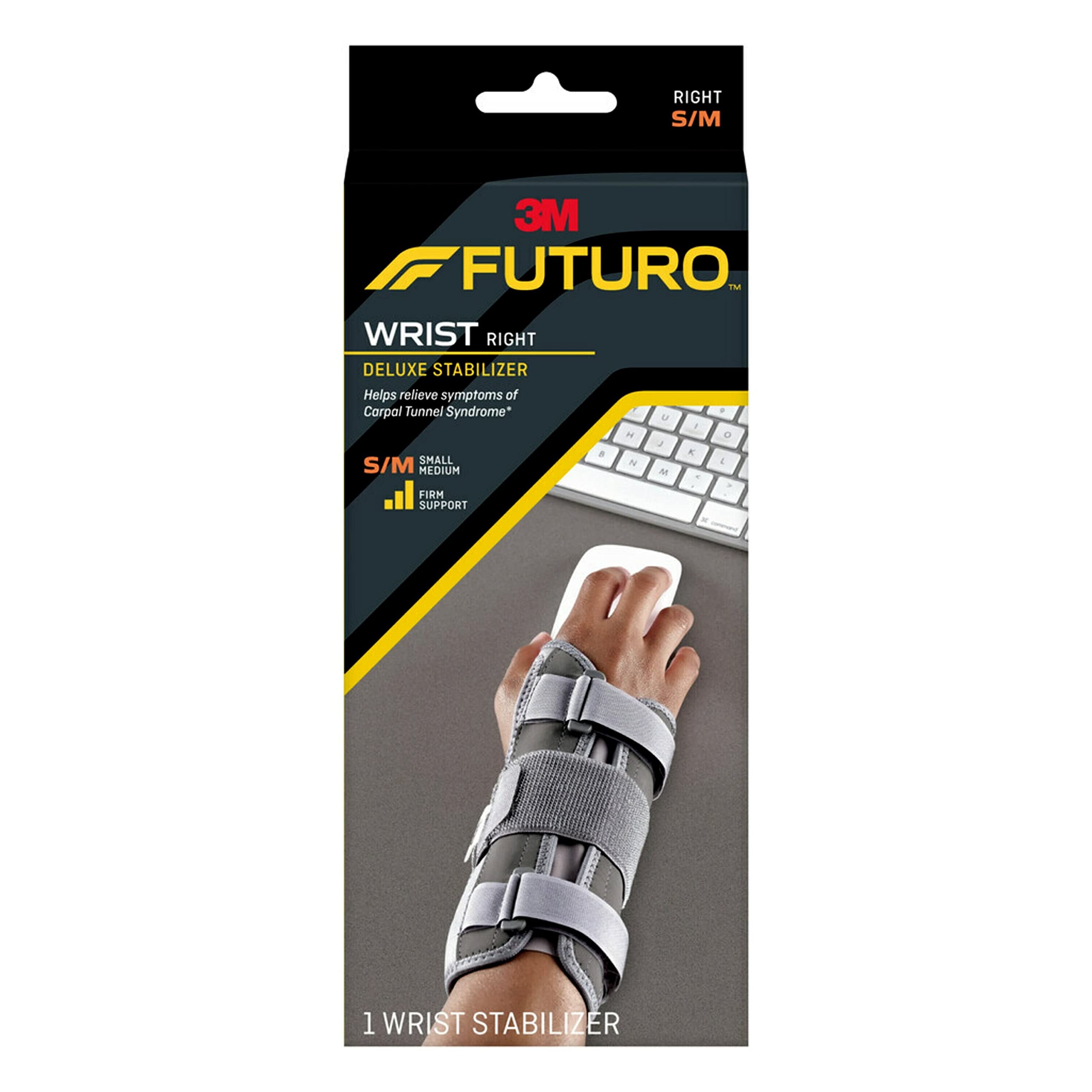Photo 1 of FUTURO Deluxe Wrist Stabilizer Right Hand, S/M