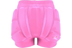 RIDBIKER Kids Hip Butt Protection Pads Shorts, Youth Child 3D Tailbone Protective Padded Short Pants for Hockey Roller Skating Skateboarding Scooter Skiing Skating Snowboard