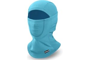 HAVCCDI Breathable Kids Balaclava Ski Mask, Winter Warm Face Mask for Boys Girls Fleece Neck Warmer for Cold Weather