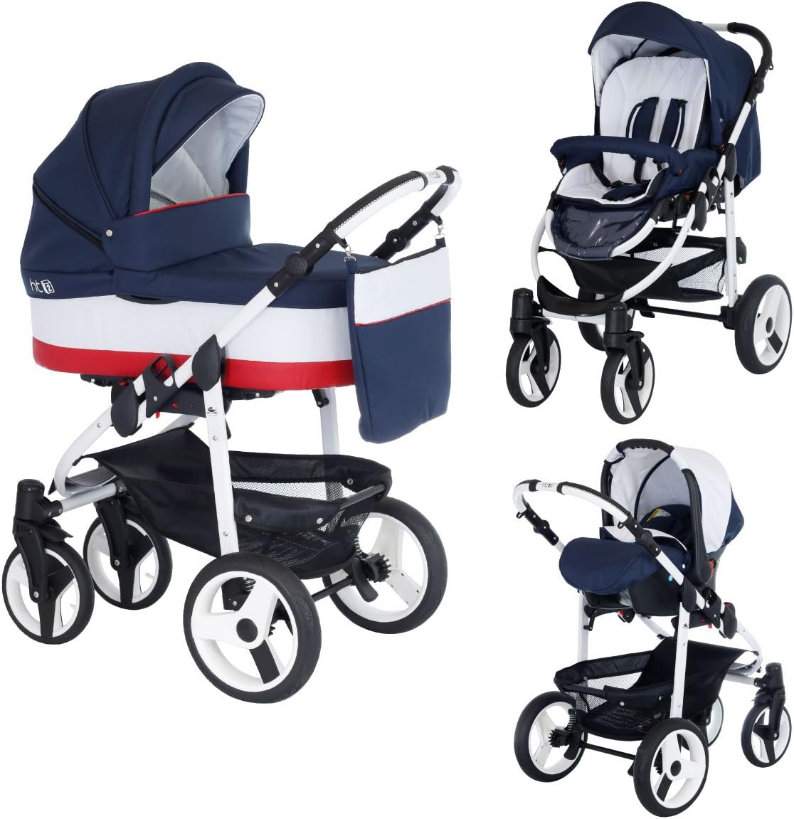 poussette combinée trio 3 en 1