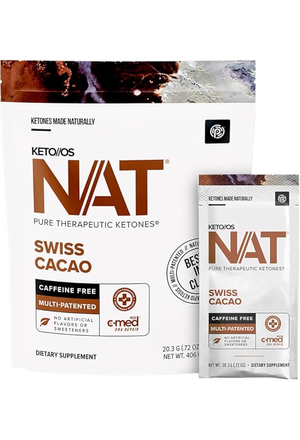 Amazon.com: PRÜVIT OS NAT® Swiss Cacao Keto Supplements – (20