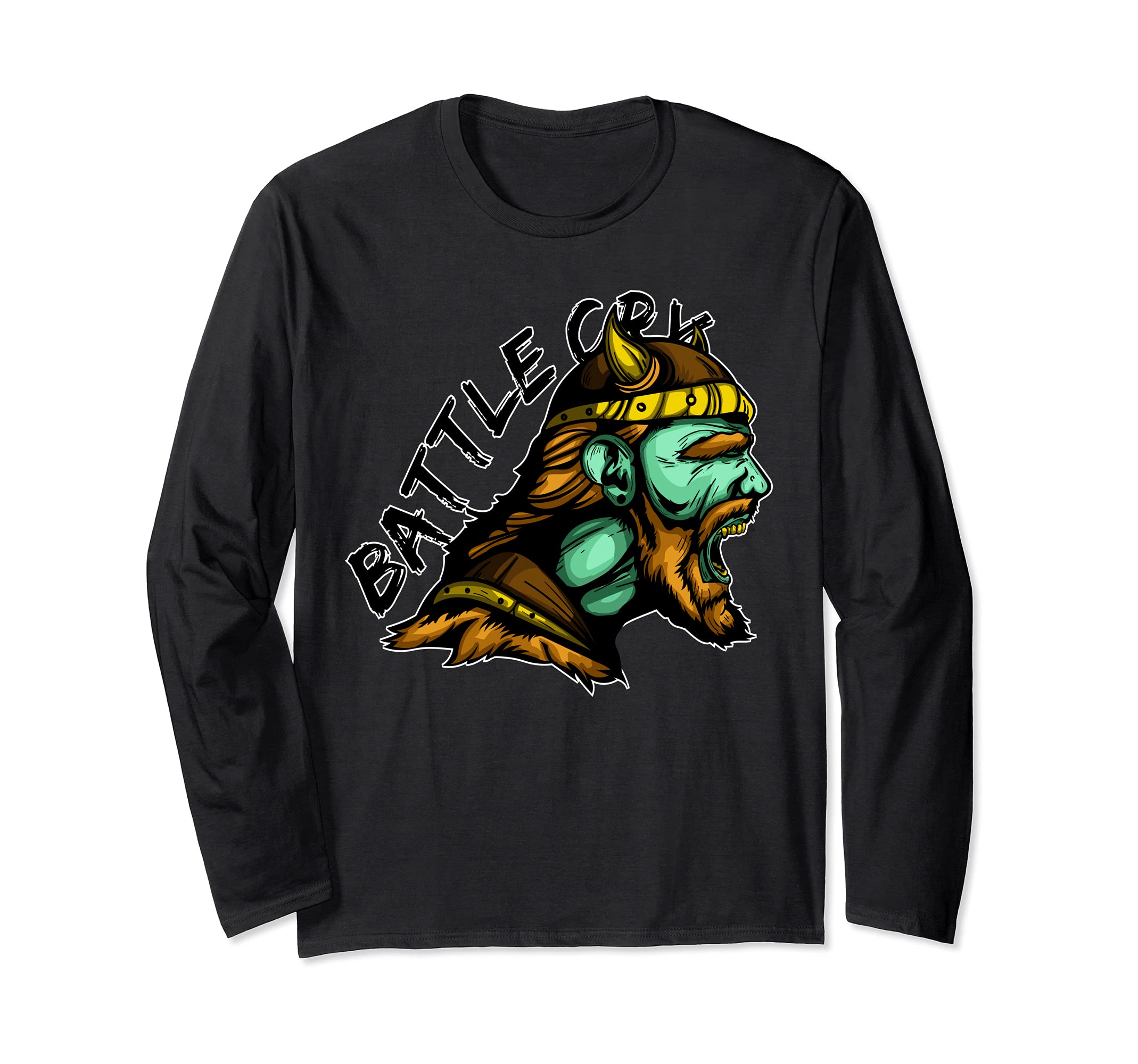 Viking Warrior Gift Vikings And Valhalla Long Sleeve T-Shirt