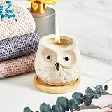Kinforse Enchanting Owl Scented Candle Sweet Orange Aromatherapy view 4