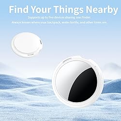 2 Pack Tracker Tags [Apple MFi Certified] Pair with