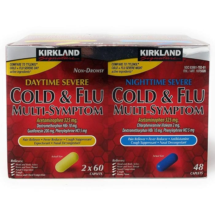 Buy Kirkland Signature Serve Cold & Flu MultiSymptom, Daytime Serve