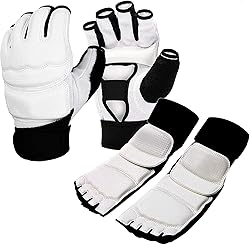 TaekwondTaekwondo Sparring Gear Gloves Hand and