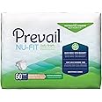 Prevail Nu-Fit Incontinence Briefs, Unisex Disposable Adult Diapers with Tabs for Men & Women, Maximum Absorbency, X-Large, 60 Count (4 Packs of 15)