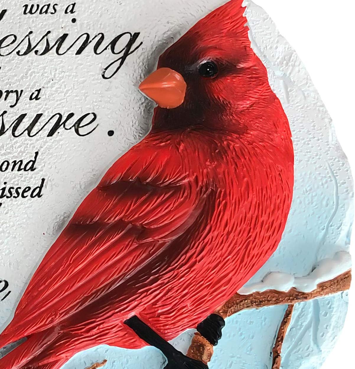 Spoontiques, Inc 13399 Cardinal Stepping Stone, Multicolored : Garden & Outdoor