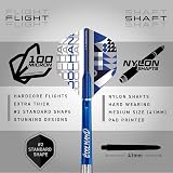 Red Dragon Game On Luke Humphries 20g Inox Steel Tip Darts Set view 3