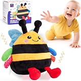 hahaland 4-in-1 Dancing Bee Baby Toy 6-12 Months Montessori Sensory