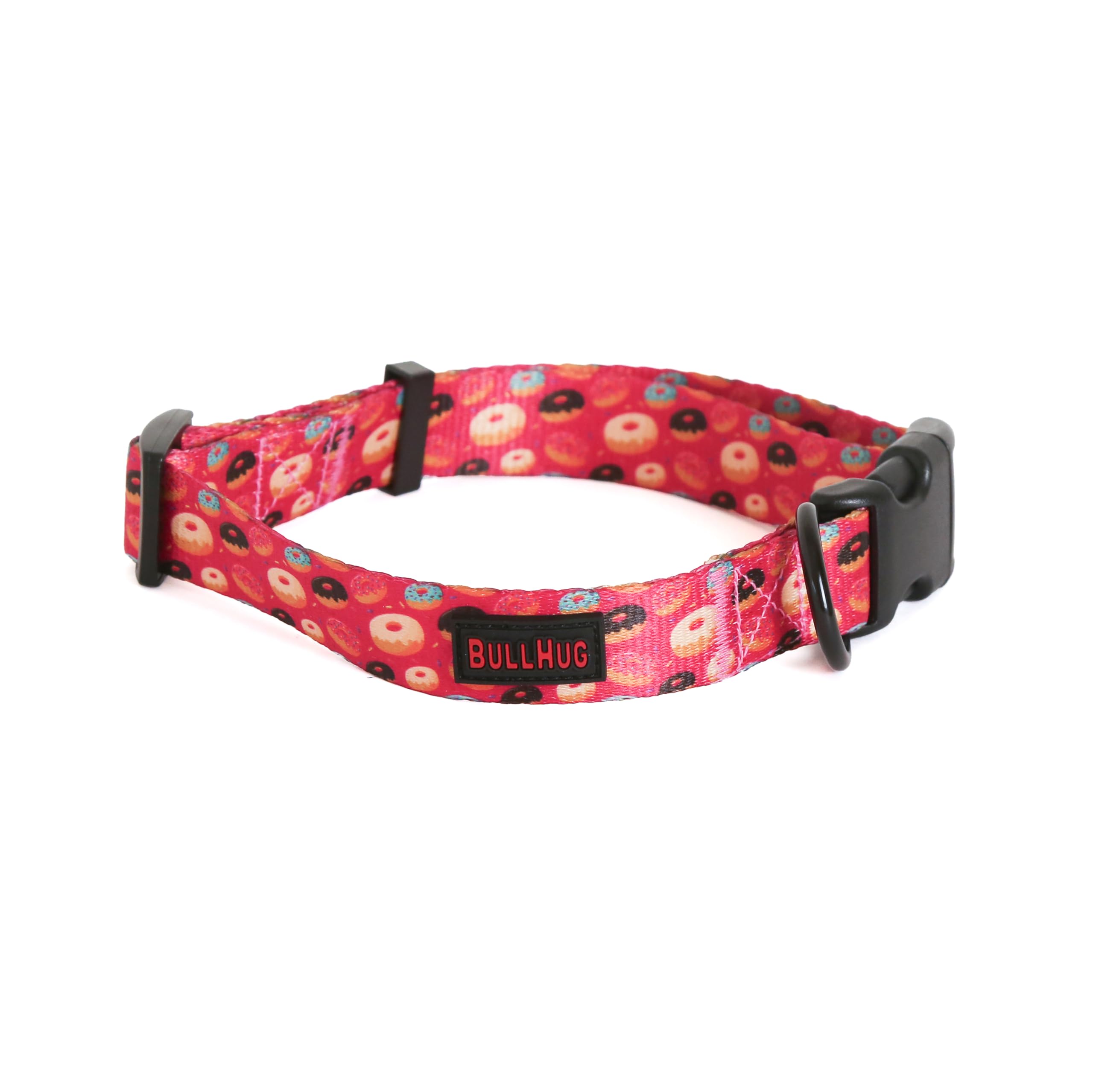 BullHug Adjustable Dog Collar – Soft Durable