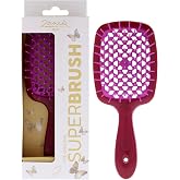 Superbrush - Burgundy by Janeke for Unisex - 1 Pc Hair Brush