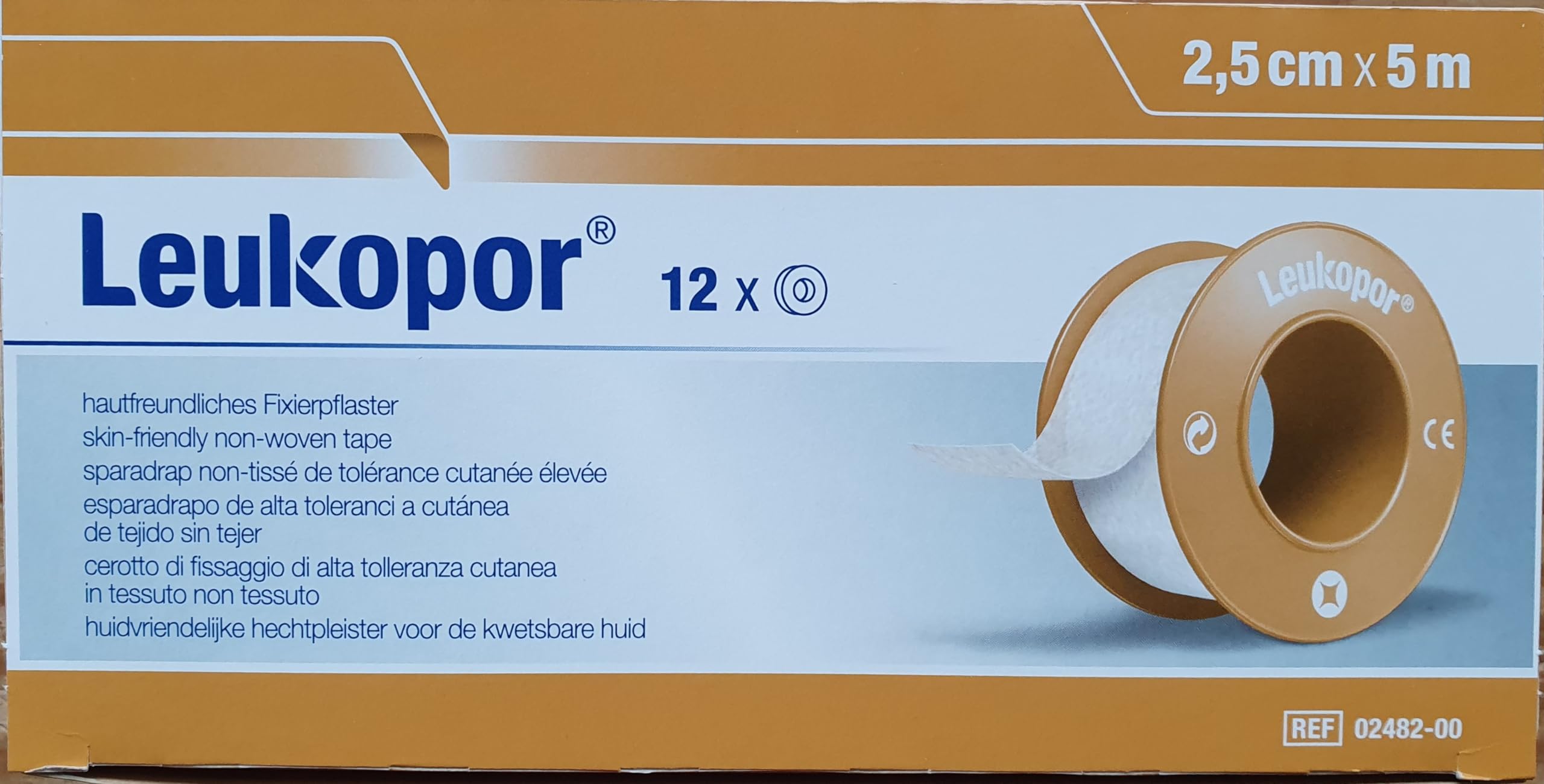BSN Leukopor 2,5 cm x 5 m (12u)