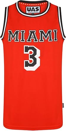 Playera de Baloncesto Estilo Americano para Hombre Miami NY ...